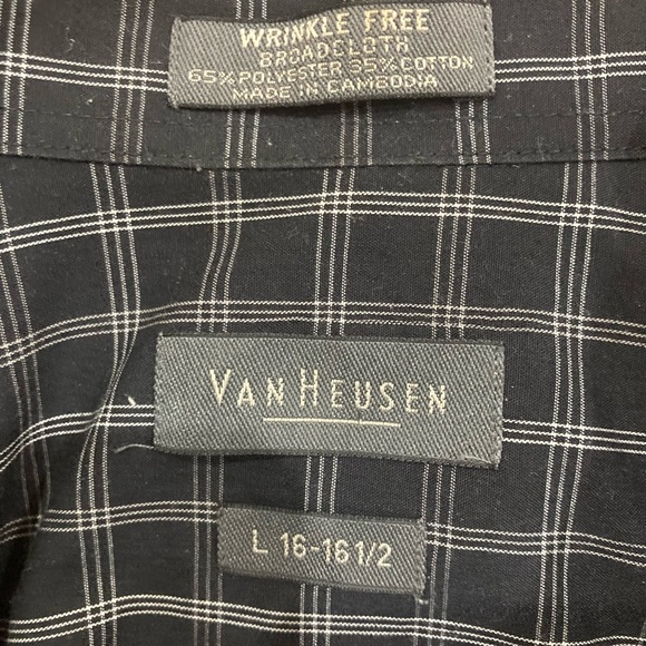 Van Heusen (Black, Short Sleeve) - Picture 2 of 2